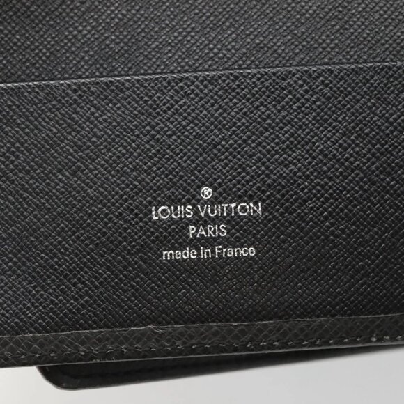 LOUIS VUITTON Taiga Agenda GM Day Planner Cover Black - Picture 8 of 16